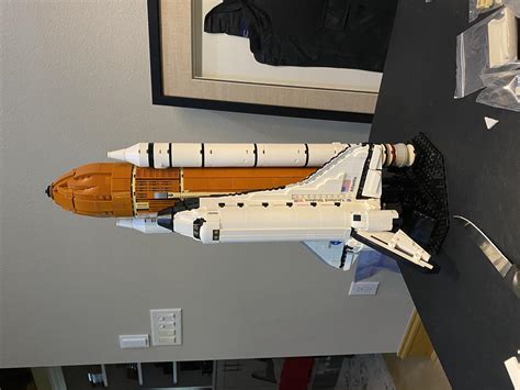 Lego Moc Space Shuttle 1110 Scale By Kingsknight Rebrickable Images