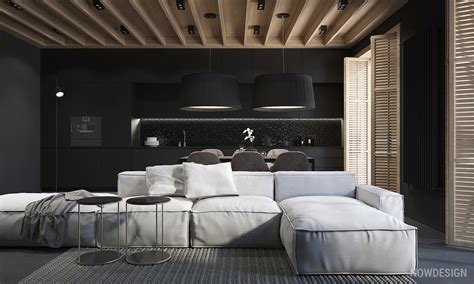 Black Wall Interior Design Home Design Ideas