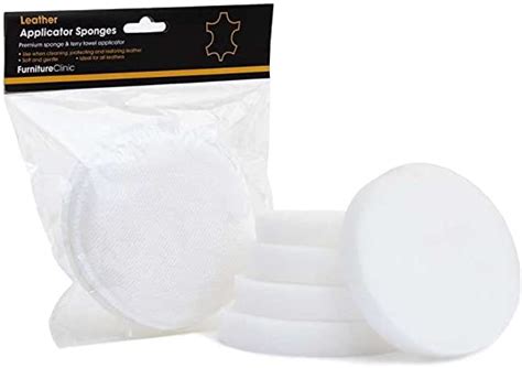 Furniture Clinic Sponge And Applicator Bundle 5 Round Cleaning Sponges