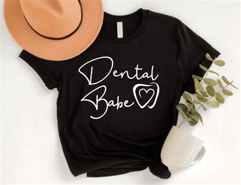 Dental Babe Svg Dental Assistant Shirt Design With Tooth Etsy