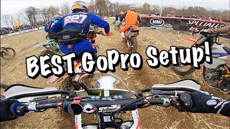 Absolute Best Gopro Setup For Dirt Bikes Youtube