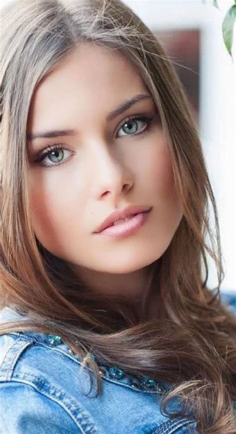 Gorgeous Brown Hair Color Beautiful Girl Face Most Beautiful Faces