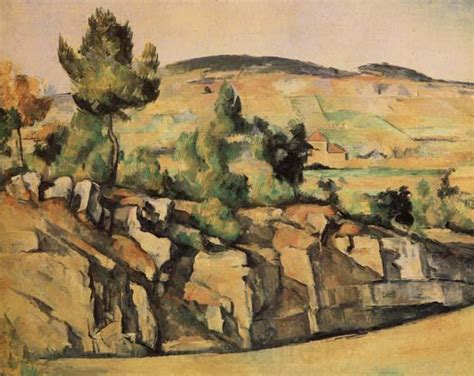 Mountains In Provence Paul Cezanne Malmo Sweden Oil Painting