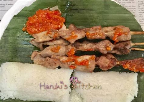 Setelah daging ayam dipotong dan cuci bersih, beri perasan. Resep Sate Taichan oleh Haruki's kitchen - Cookpad