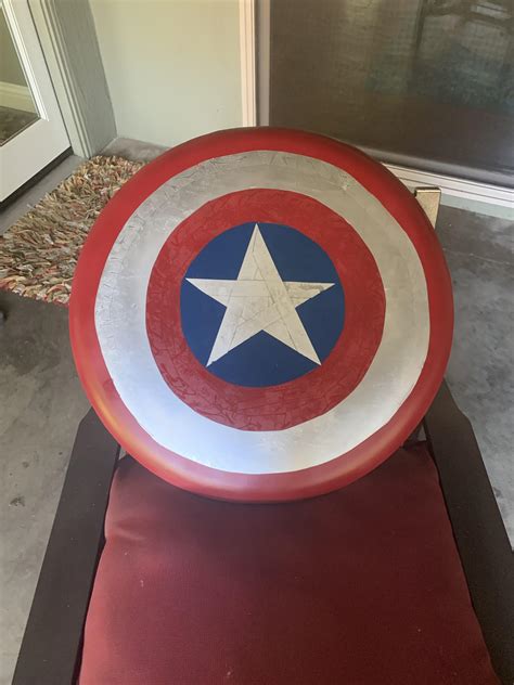 Homemade Captain America Shield Rmarvel
