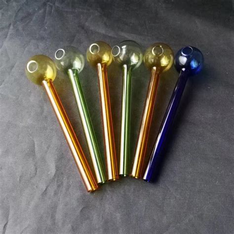 Top Quality Colorful Great Pyrex Glass Oil Burner Pipe Thick Color