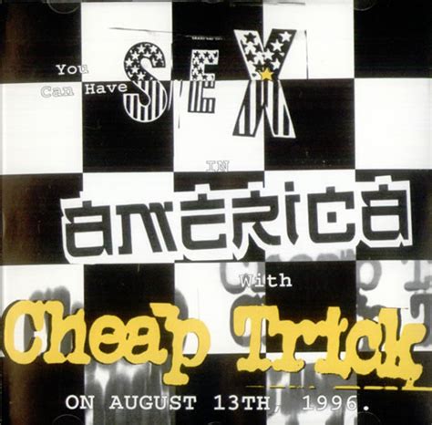 Cheap Trick Sex America Cheap Trick Album Sampler Us Promo Cd Album