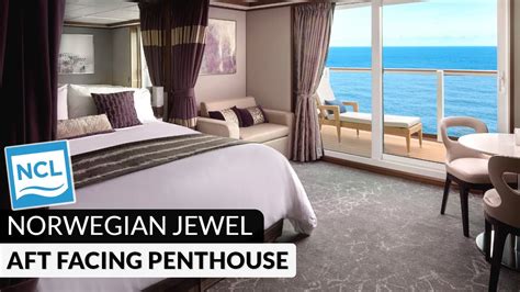 Ncl Jewel Aft Facing Penthouse With Large Balcony Tour And Review 4k