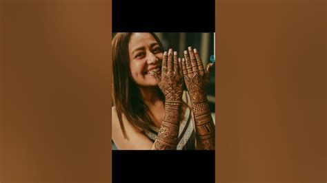 Neha Kakkar Ceremony Video Neha Rohanpreet Mehndi Video 2020 Youtube