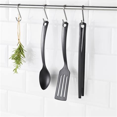 Easy ways to spice up your kitchen. GNARP 3-piece kitchen utensil set - black - IKEA