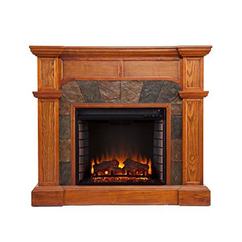 The burning logs in this design are realistic and entrancing, and a glowing ember accents the vivacious flames. Energy Efficient Electric Fireplace: Amazon.com