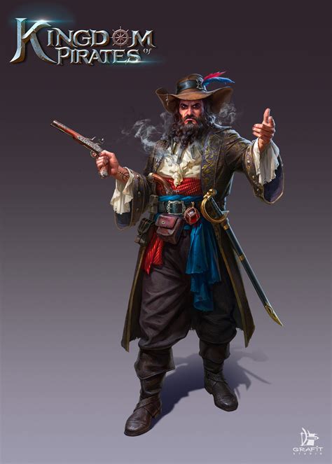 Kingdom Of Pirates Characters Behance