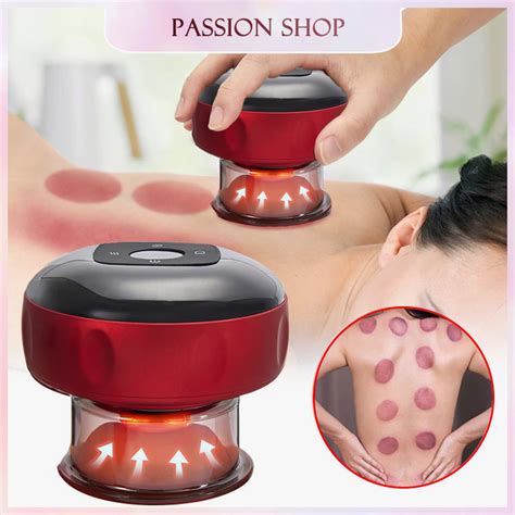 Electric Cupping Massager Electric Cupping Device Vacuum Suction Cups Ems Ventosas Cellulite