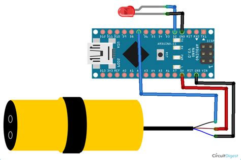 Interfacing E18 D80nk Ir Proximity Sensor With Arduino Arduino