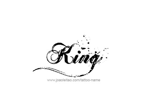 King Name Tattoo Designs King Tattoos Name Tattoo Tattoo Designs