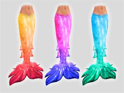 The Sims Resource Raxys Mermaid Tails V1