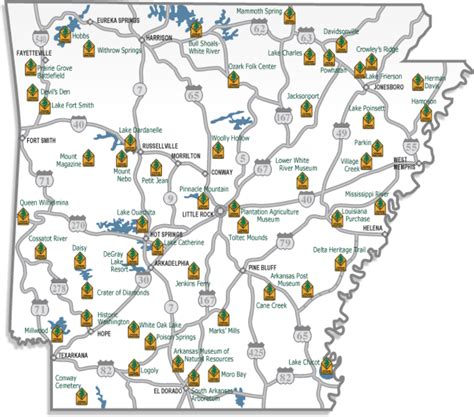 State Parks | Map of arkansas, Arkansas road trip, Arkansas travel