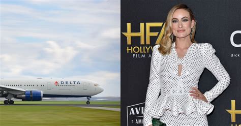 Delta Responds After Olivia Wilde Slams Airline For Editing ‘female