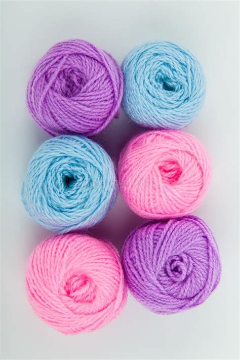 Balls Of Wool Stock Photo Image Of Embroidery Knitting 28955314