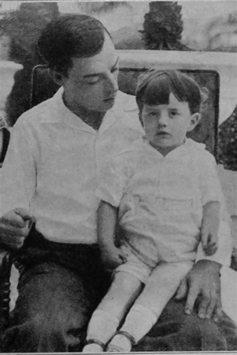 Buster Keaton And His First Son James Little Busters Silent Film