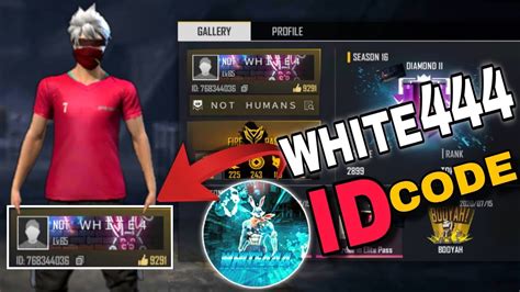 Op White444 Free Fire Account Best Collection Of White 444 World
