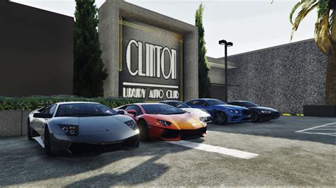 Clinton Luxury Auto Club Franklins Dealership Gta5