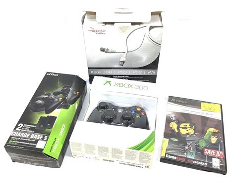 Lot Xbox 360 Accessories Wireless Controller