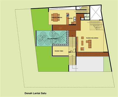 desain rumah sederhana  kolam renang rumah minimalis