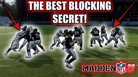 Never Get Sacked Again The Secret Adjustment To Perfect Blocking Vs Every Defense In Madden 23