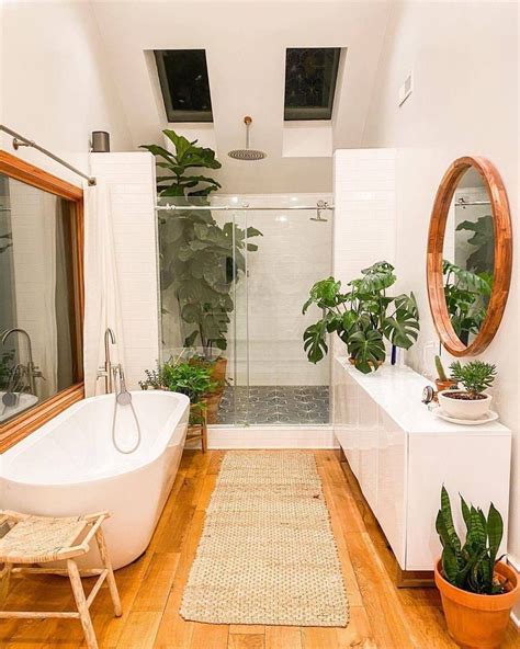 15 Idées Déco Pour Une Salle De Bains Nature Bathroom Interior Design