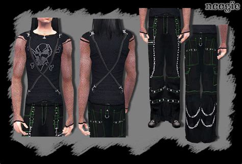 Mod The Sims Gothic Wear