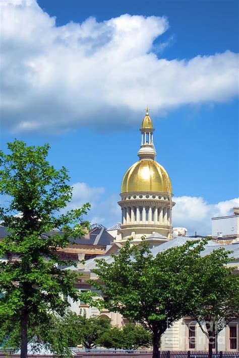 New Jersey State Capitol Building In Trenton Photograph By Olivier Le