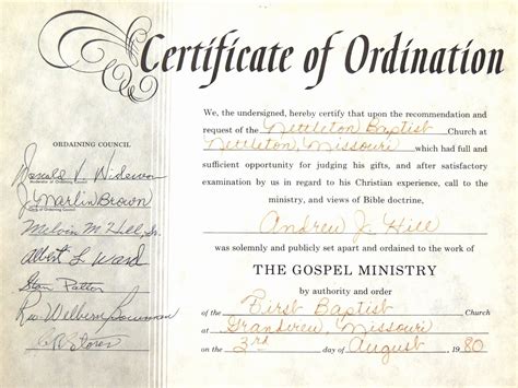 20 Pastor Ordination Certificate Template Dannybarrantes Template Gambaran