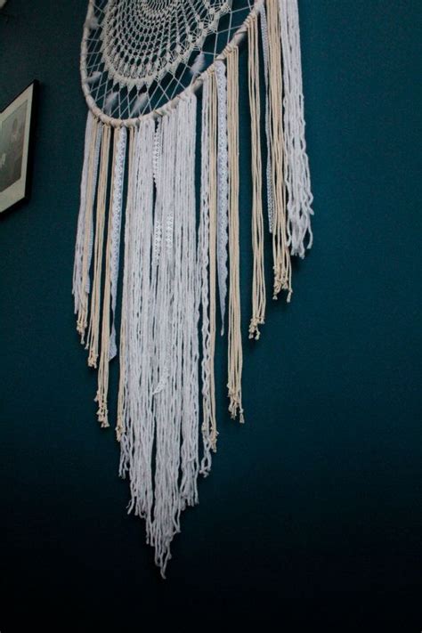 Giant Dreamcatcher Boho Wall Hanging Large By Thewovendreamfactory