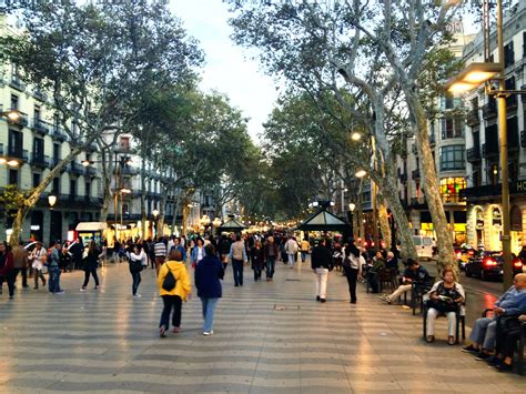 La Rambla Barcelona Favorite Places Street View Scenes