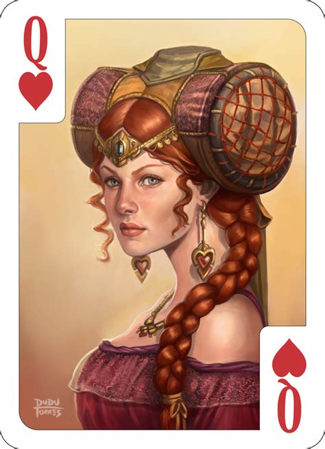 Queen Of Hearts In 2020 Playing Cards Art Playing Cards Design