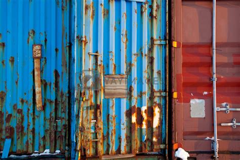 Royalty Free Image Shipping Container Texture By Leaf