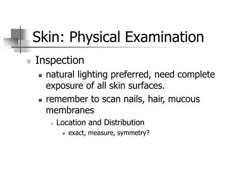 Ppt Skin Examination Powerpoint Presentation Free Download Id6588201
