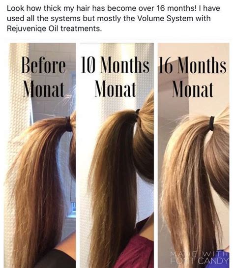 Getting thicker hair in a month is possible, but it does take some work. you can keep looking at before and after pictures of Monat ...