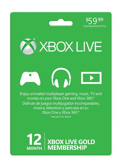 Stay connected to the games and community of gamers you love with an account for xbox. Save $20 on Xbox LIVE Gold 12-Month Membership - oprainfall