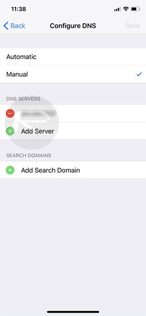 Dns Server On Iphone Ipad In Ios 11 Change It For Fast Network