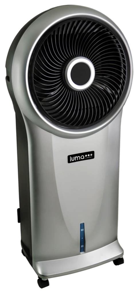 The luma comfort ec 110s portable evaporative cooler can control the temperature of a room up to 250 square foot. Luma Comfort EC110S Evaporative Cooler