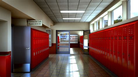 High School Hallway By Boyiri On Deviantart