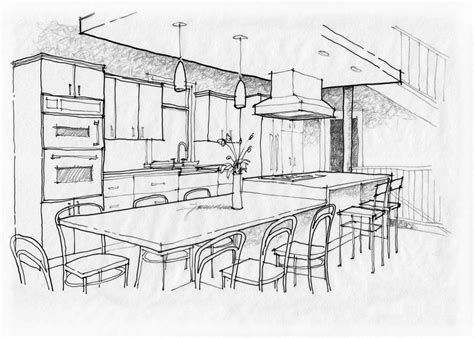 Just draw the lines as straight as you can. Sketch Pad: Kitchen Or Cabinet Showroom? - Remodeling ...