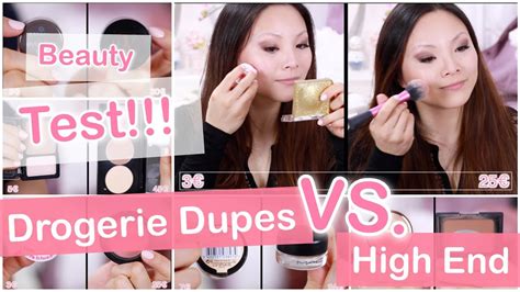 DROGERIE DUPES VS HIGH END MAKEUP BEAUTY TEST Mamiseelen YouTube