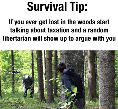what to do when lost in the woods r memes