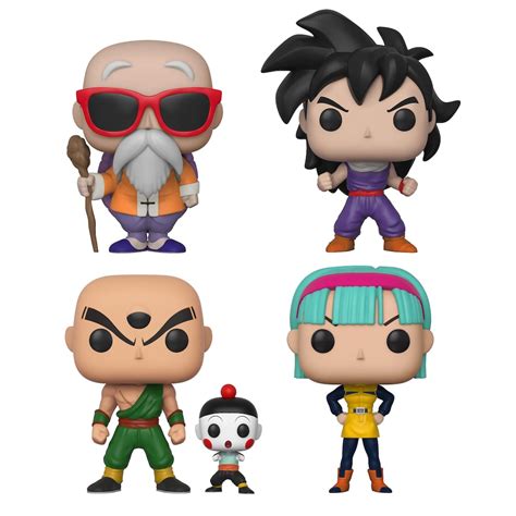 Legendary exclusives for a legendary collection! Funko POP! Animation Dragon Ball Z Series 4 Collectors Set ...