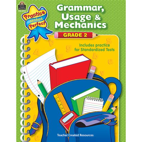 Grammar Usage And Mechanics Grade 2 The School Box Inc