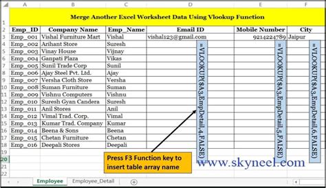 Vlookup Merge Data From One Sheet To Another Excel Worksheet Riset