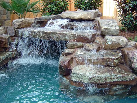 Rock Grottos Dallas Swimming Pools Pool Contractor Residentialand